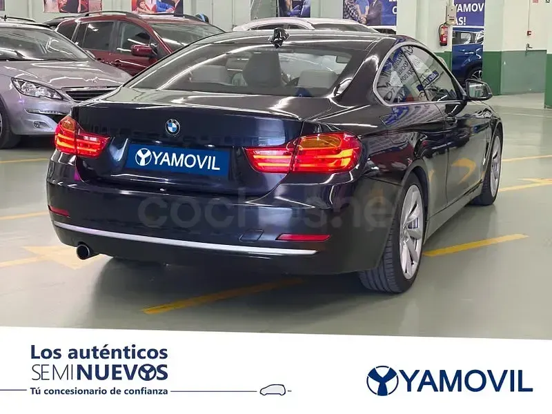 Usado BMW 420 Coupé 184 CV (135 kW) 2014 Azul Coupe