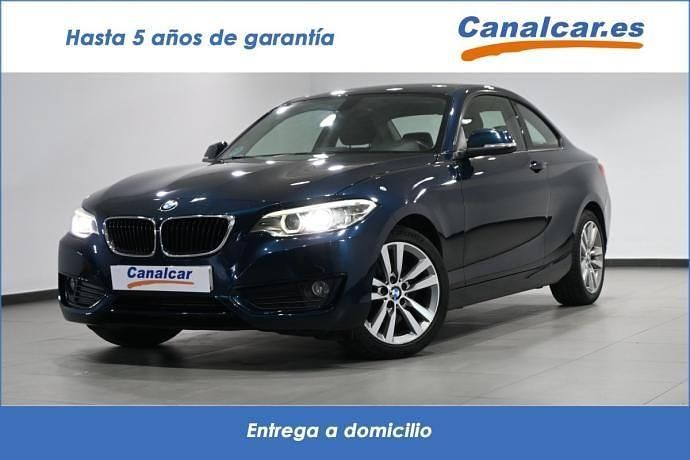 Azul Usado 2016 BMW 218 Coupe | 11.031 € (Buen precio) - Imagen 1/4