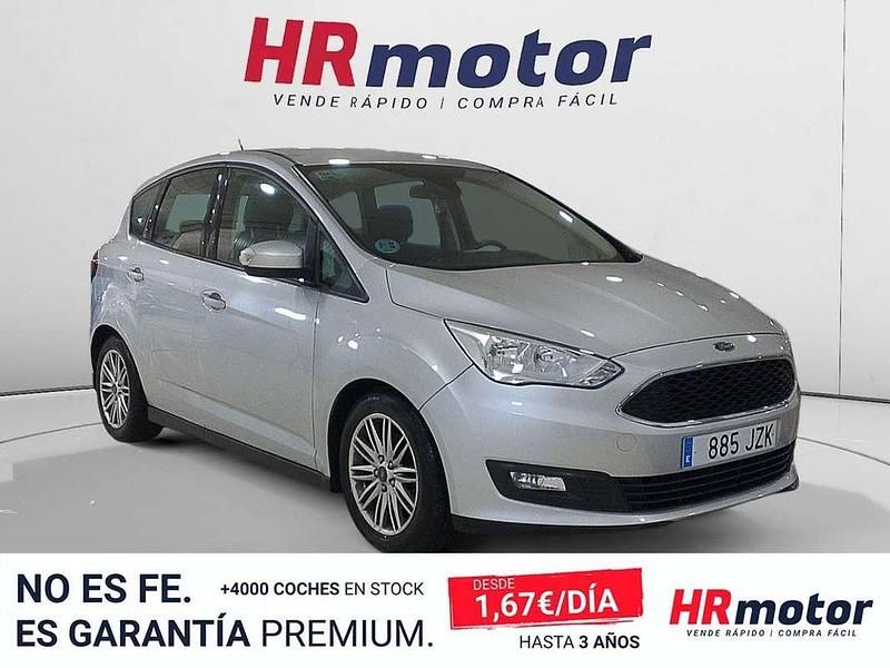 Usado Ford C-MAX Trend+ 126 CV (92 kW) 2017 Gris Monovolumen