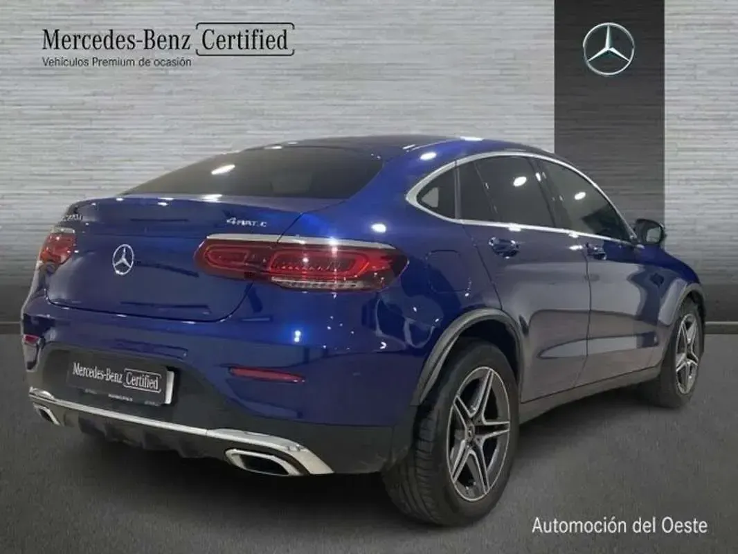 Usado Mercedes GLC220 196 CV (144 kW) 2020 Blanco SUV