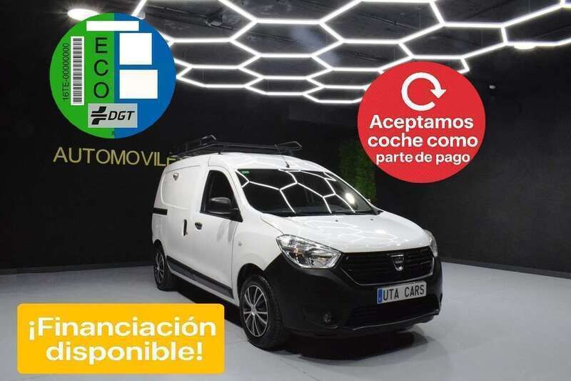 Blanco Usado 2020 Dacia Dokker Ambiance Van | 7400 € (Precio justo) - Imagen 1/4