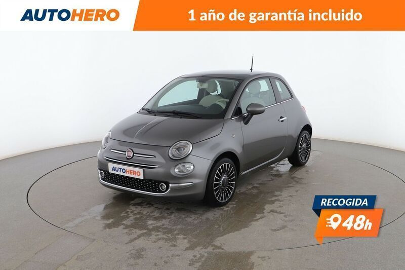 Gris Usado 2018 Fiat 500 Lounge Utilitario | 10.199 € (Buen precio) - Imagen 1/3