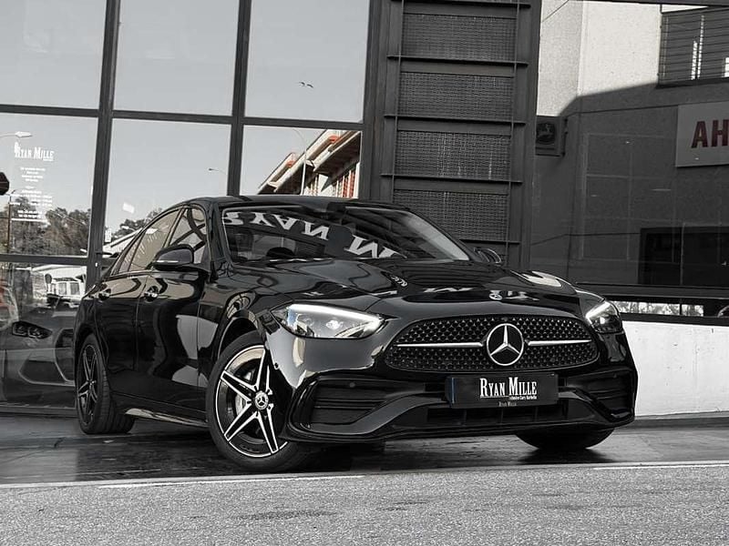Negro Usado 2022 Mercedes C220 Berlina | 42.900 € (Caro) - Imagen 1/4