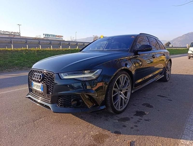 Usado Audi RS6 Performance 605 CV (444 kW) 2016 Verde Familiar