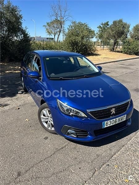 Azul Usado 2018 Peugeot 308 SW Active Familiar | 8000 € (Super precio) - Imagen 1/4