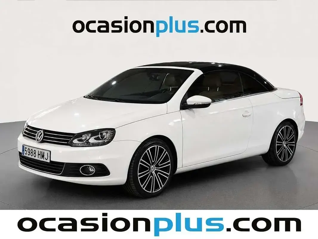 Usado VW Eos 140 CV (102 kW) 2012 Blanco Descapotable