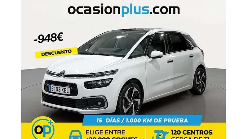 Usado Citroën C4 Picasso Shine 150 CV (110 kW) 2017 Blanco Monovolumen