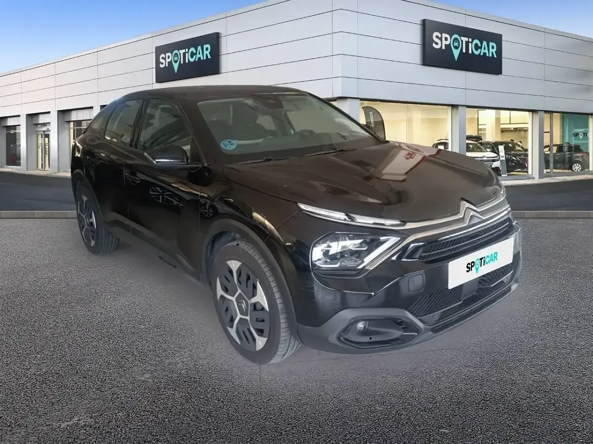 Usado Citroën C4 Feel 110 CV (80 kW) 2022 Negro Berlina