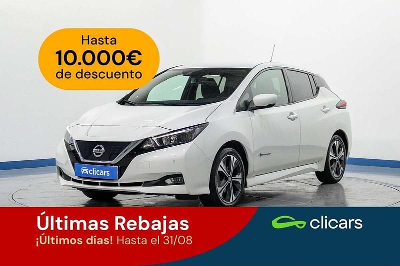 Blanco Usado 2018 Nissan Leaf N-Connecta Utilitario | 10.890 € (Precio justo) - Imagen 1/4