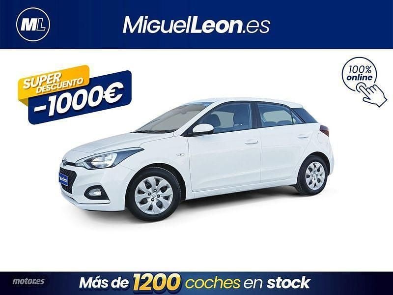 Blanco Usado 2019 Hyundai i20 Berlina | 10.985 € (Precio justo) - Imagen 1/3