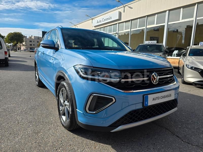 Azul Usado 2024 VW T-Cross R-line SUV | 24.900 € (Precio justo) - Imagen 1/4