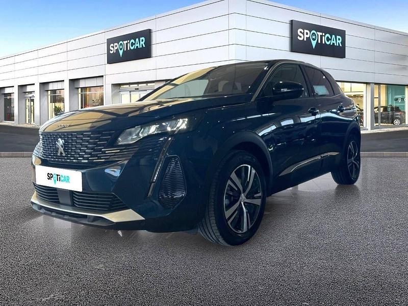 Usado Peugeot 3008 Allure 130 CV (95 kW) 2021 Azul SUV
