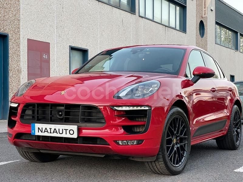 Rojo Usado 2018 Porsche Macan GTS SUV | 48.900 € (Precio justo) - Imagen 1/4