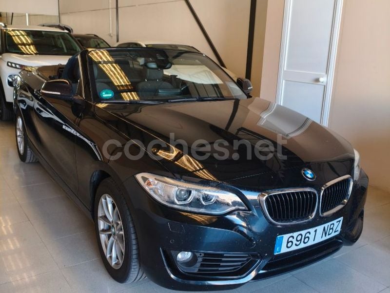 Usado BMW 218 136 CV (100 kW) 2016 Negro Descapotable