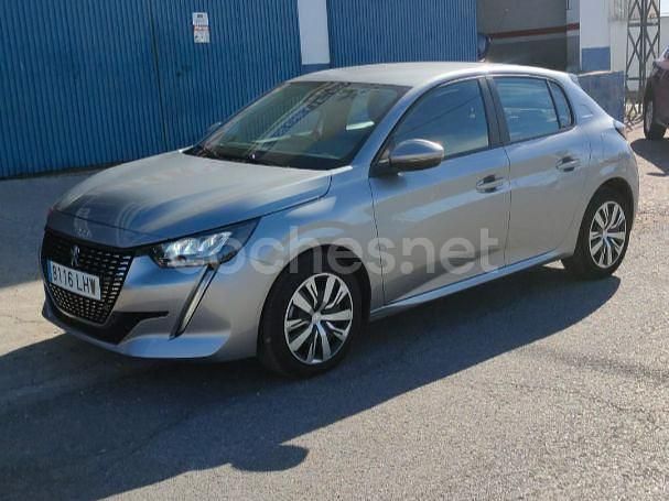 Usado Peugeot 208 Active 100 CV (73 kW) 2020 Gris / plata Utilitario