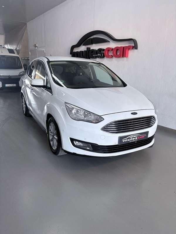Usado Ford C-MAX Titanium 120 CV (88 kW) 2018 Blanco Monovolumen