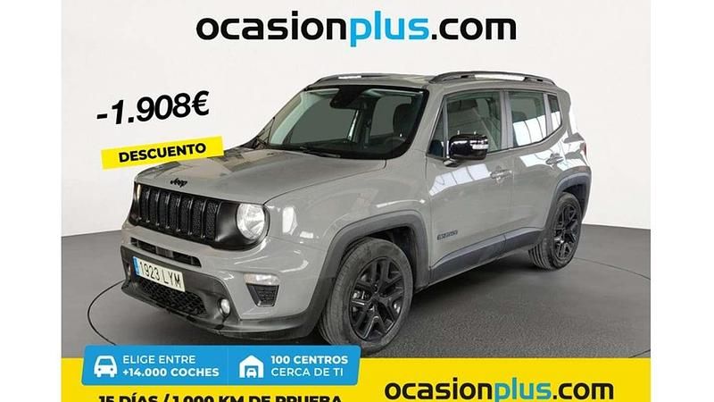 Gris Usado 2022 Jeep Renegade Night Eagle SUV | 19.082 € (Precio justo) - Imagen 1/4