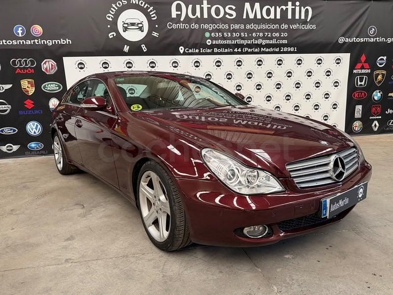 Usado Mercedes CLS320 224 CV (164 kW) 2006 Granate Berlina