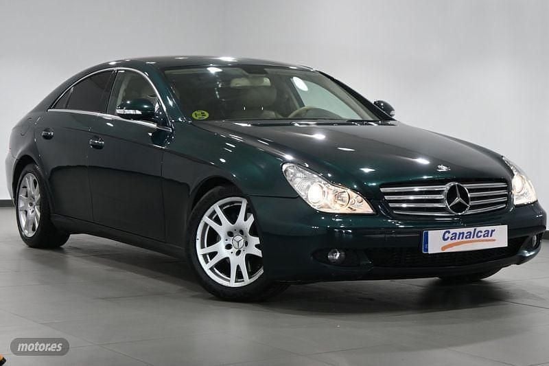 Usado Mercedes CLS320 224 CV (164 kW) 2005 Verde Coupe