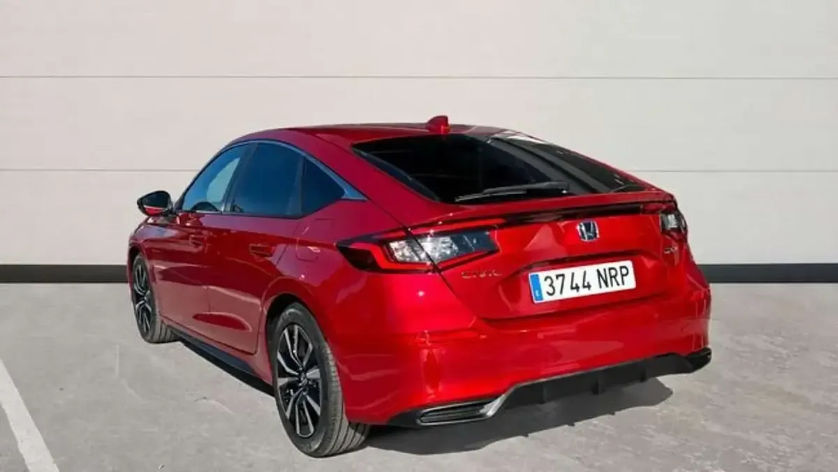 Nuevo Honda Civic Elegance 184 CV (135 kW) 2026 Rojo Berlina