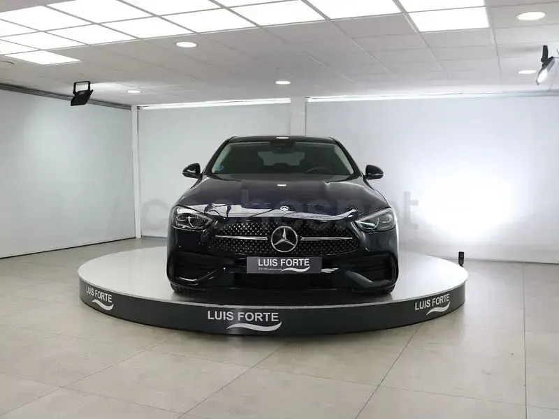 Usado Mercedes C220 200 CV (147 kW) 2021 Azul Berlina