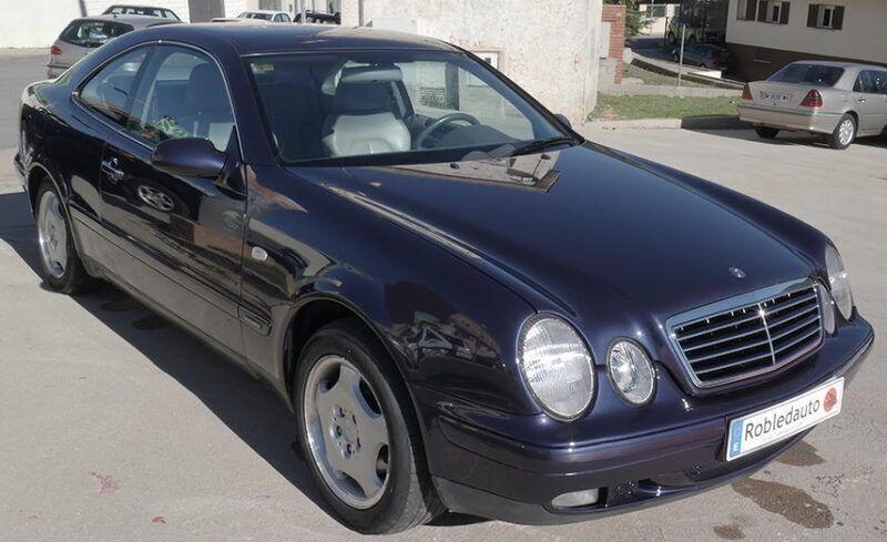 Usado Mercedes CLK230 Elegance 193 CV (141 kW) 1997 Azul Coupe