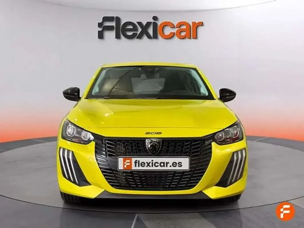 Nuevo Peugeot 208 Style 101 CV (74 kW) 2025 Amarillo Utilitario