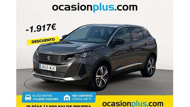 Plateado Usado 2023 Peugeot 3008 Allure Monovolumen | 19.173 € (Buen precio) - Imagen 1/4