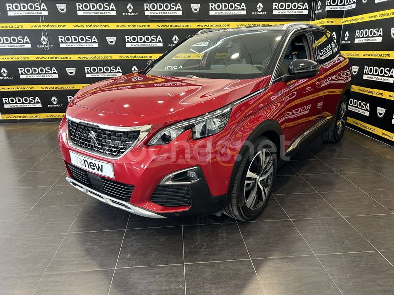 Rojo Usado 2017 Peugeot 3008 GT-line SUV | 22.950 € (Caro) - Imagen 1/4