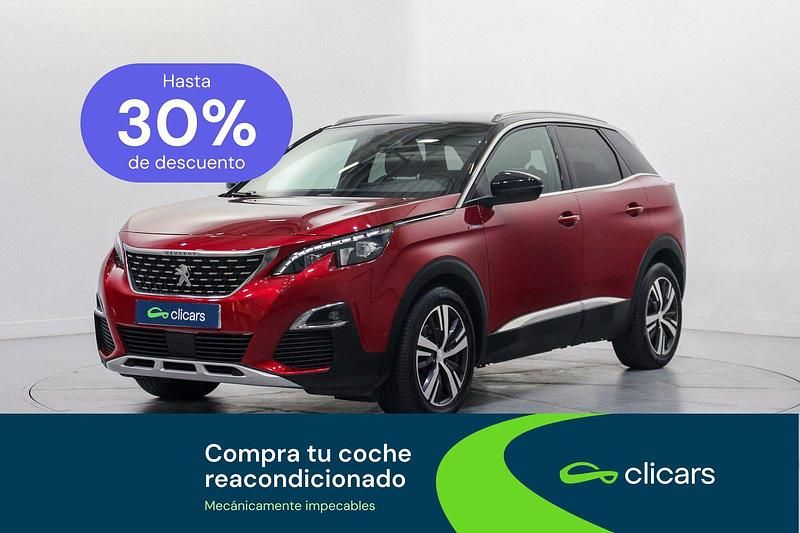 Usado Peugeot 3008 GT-line 130 CV (95 kW) 2018 Rojo SUV