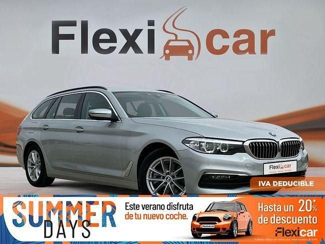 Gris Usado 2018 BMW 520 Familiar | 23.990 € (Precio justo) - Imagen 1/4