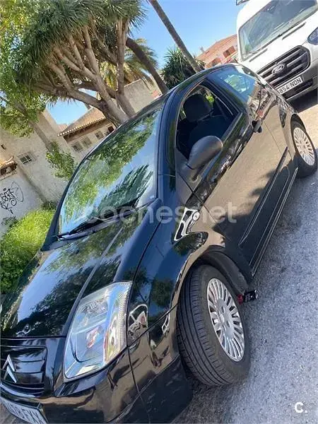 Usado Citroën C2 75 CV (55 kW) 2007 Negro Utilitario