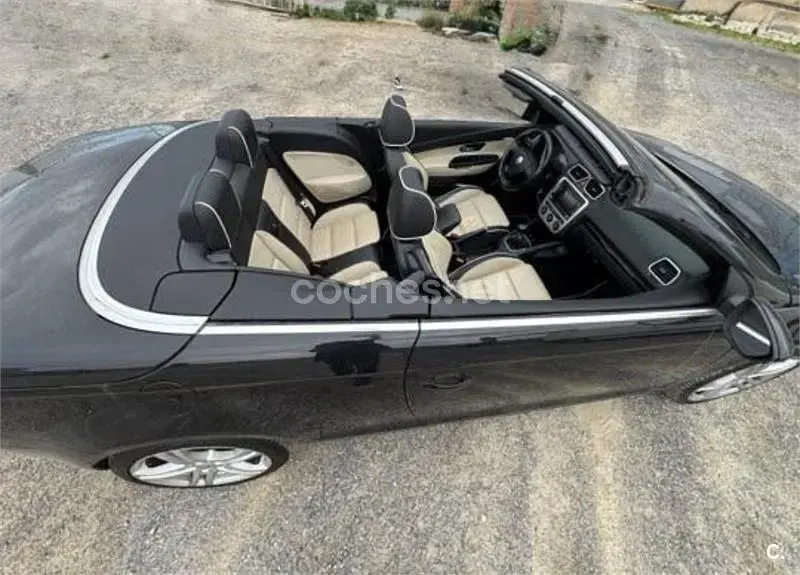 Usado VW Eos 160 CV (117 kW) 2010 Negro Descapotable