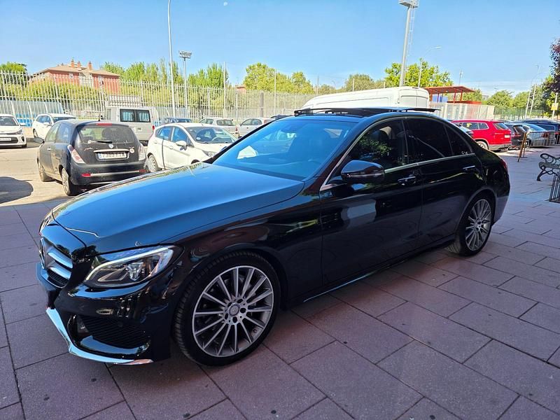 Usado Mercedes C220 170 CV (125 kW) 2017 Negro Berlina