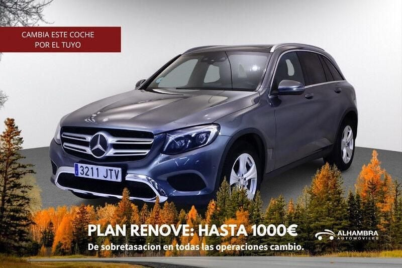 Negro Usado 2017 Mercedes GLC220 SUV | 27.690 € (Precio justo) - Imagen 1/4