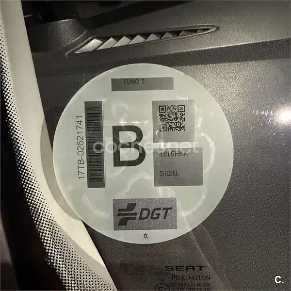 Usado Seat Ibiza ST Style 105 CV (77 kW) 2012 Blanco Familiar