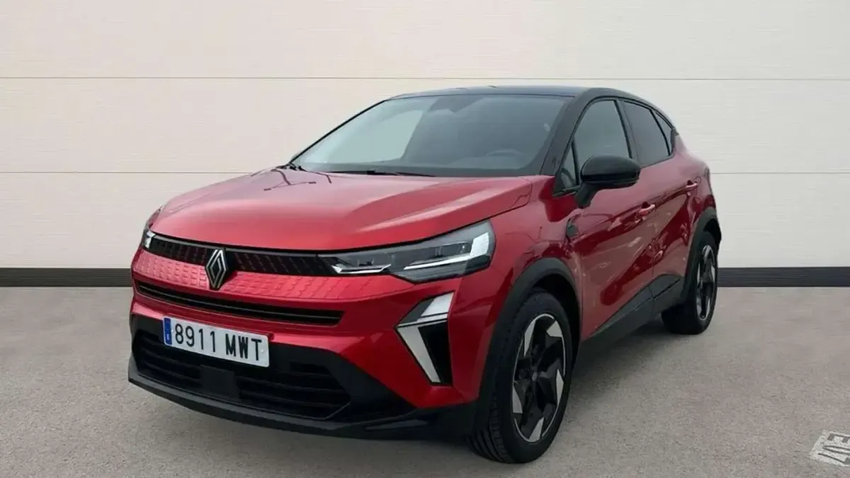Usado Renault Captur Techno 91 CV (66 kW) 2024 Negro SUV