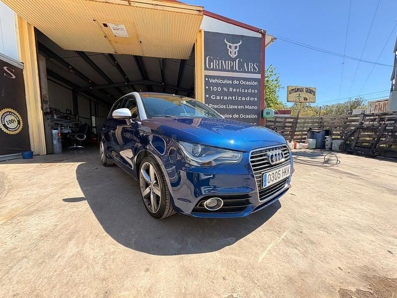 Usado Audi A1 Sportback Attraction 105 CV (77 kW) 2012 Azul Utilitario