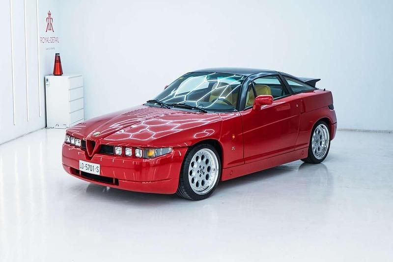 Usado Alfa Romeo SZ/RZ 210 CV (154 kW) 1989 Rojo Coupe