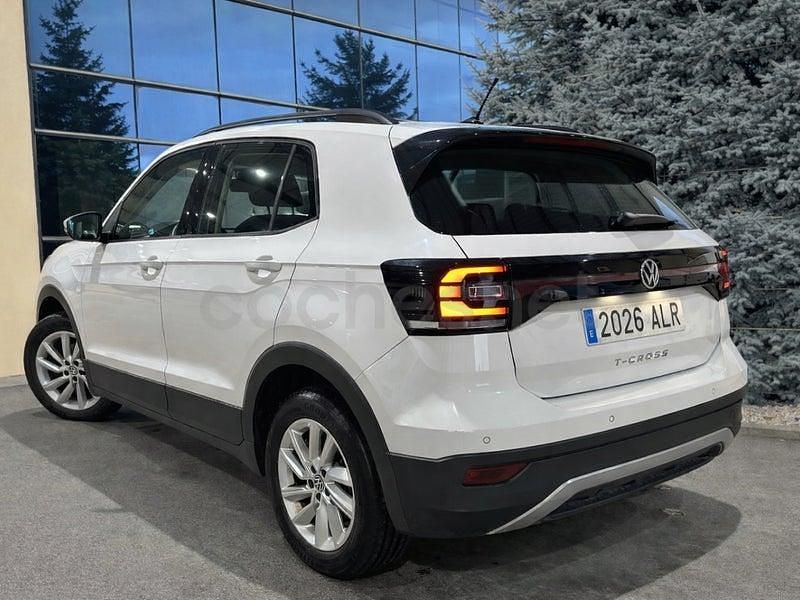 Usado VW T-Cross Advance 110 CV (80 kW) 2021 Blanco SUV