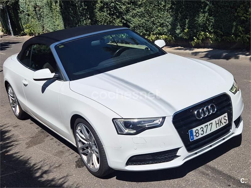 Usado Audi A5 Cabriolet 177 CV (130 kW) 2012 Blanco Descapotable
