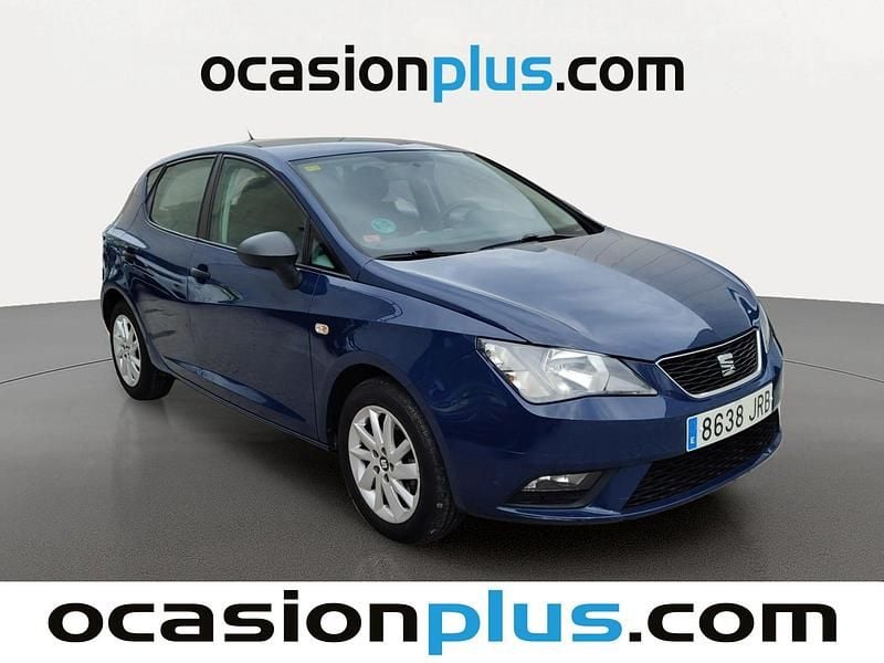 Usado Seat Ibiza Reference 90 CV (66 kW) 2016 Azul Utilitario