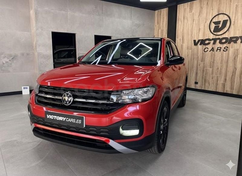 Rojo Usado 2021 VW T-Cross Edition SUV | 15.995 € (Precio justo) - Imagen 1/4