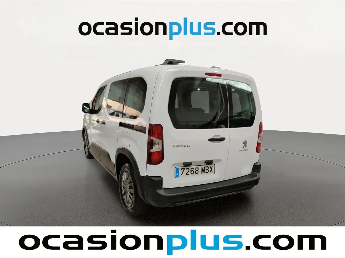 Begagnad Peugeot Rifter Business-Line 100 HK (73 kW) 2022 Vit Minibuss