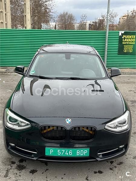 Usado BMW 116 Sport Line 136 CV (100 kW) 2014 Negro Utilitario