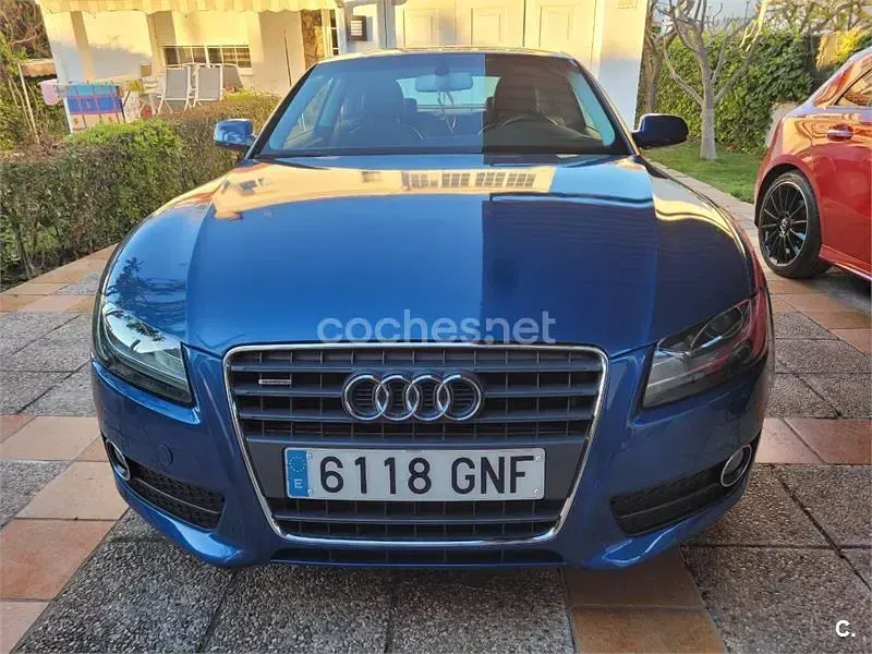 Usado Audi A5 211 CV (155 kW) 2009 Azul Coupe