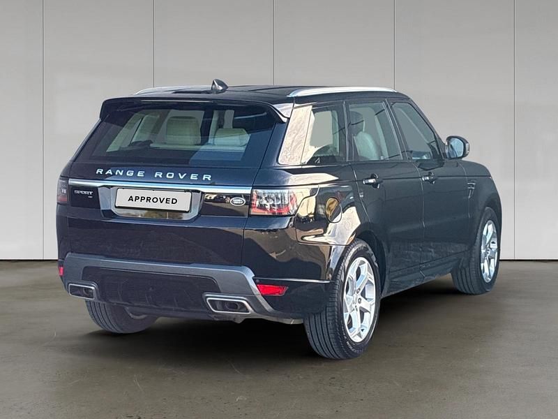 Santorini black Usado 2021 Land Rover Range Rover Sport HSE SUV | 45.900 € - Imagen 1/4