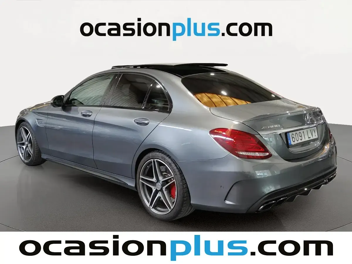 Usado Mercedes C63S AMG AMG 510 CV (375 kW) 2018 Gris Berlina