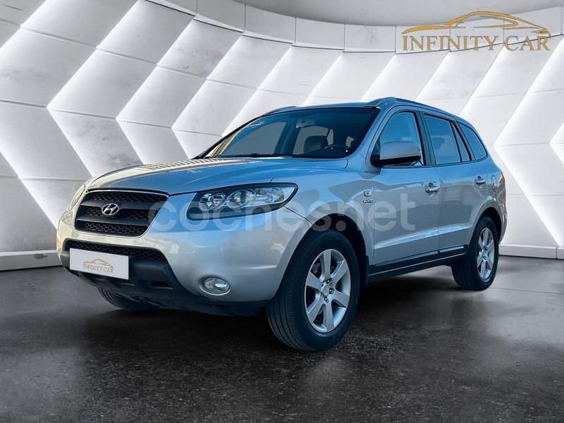 Gris / plata Usado 2007 Hyundai Santa Fe Style SUV | 6499 € (Un poco caro) - Imagen 1/4