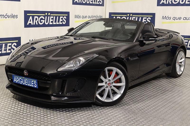 Usado Jaguar F-Type 340 CV (250 kW) 2015 Negro Descapotable